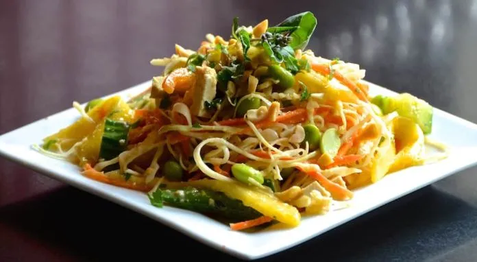 Asian salad catering event Toronto